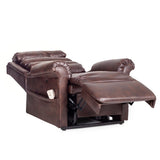 Pride 670 Walnut Dual Motor Rise Recline Chair - 27 stone user weight