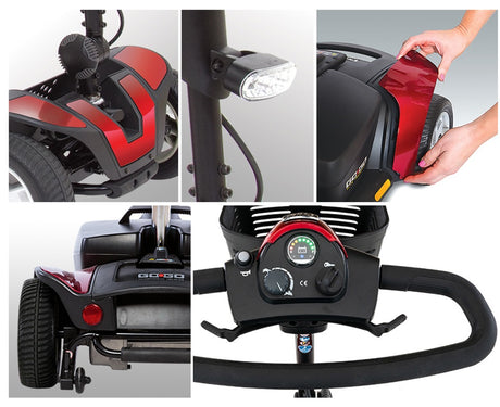 Pride GoGo Sport Mobility Scooter 18 amp