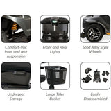 Pride Revo 2 Mobility Scooter Grey