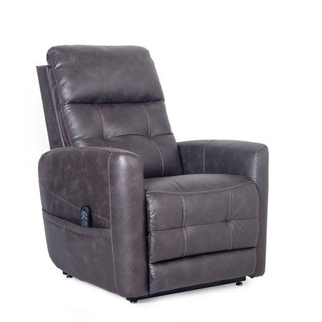  Westminster Leather Rise Recliner Chair powered headrest and lumbar
