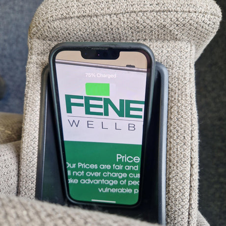 Radiance 4 Motor Chair with heat and high leg lift - Steel Fabric