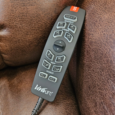 5 pin handset controller for dual motor riser recliner chairs