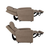 Westminster Rise Recliner Chair powered headrest and lumbar - Fully Reclined