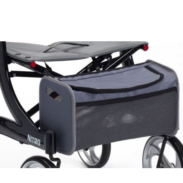 Replacement Nitro rollator bag  in Grey 