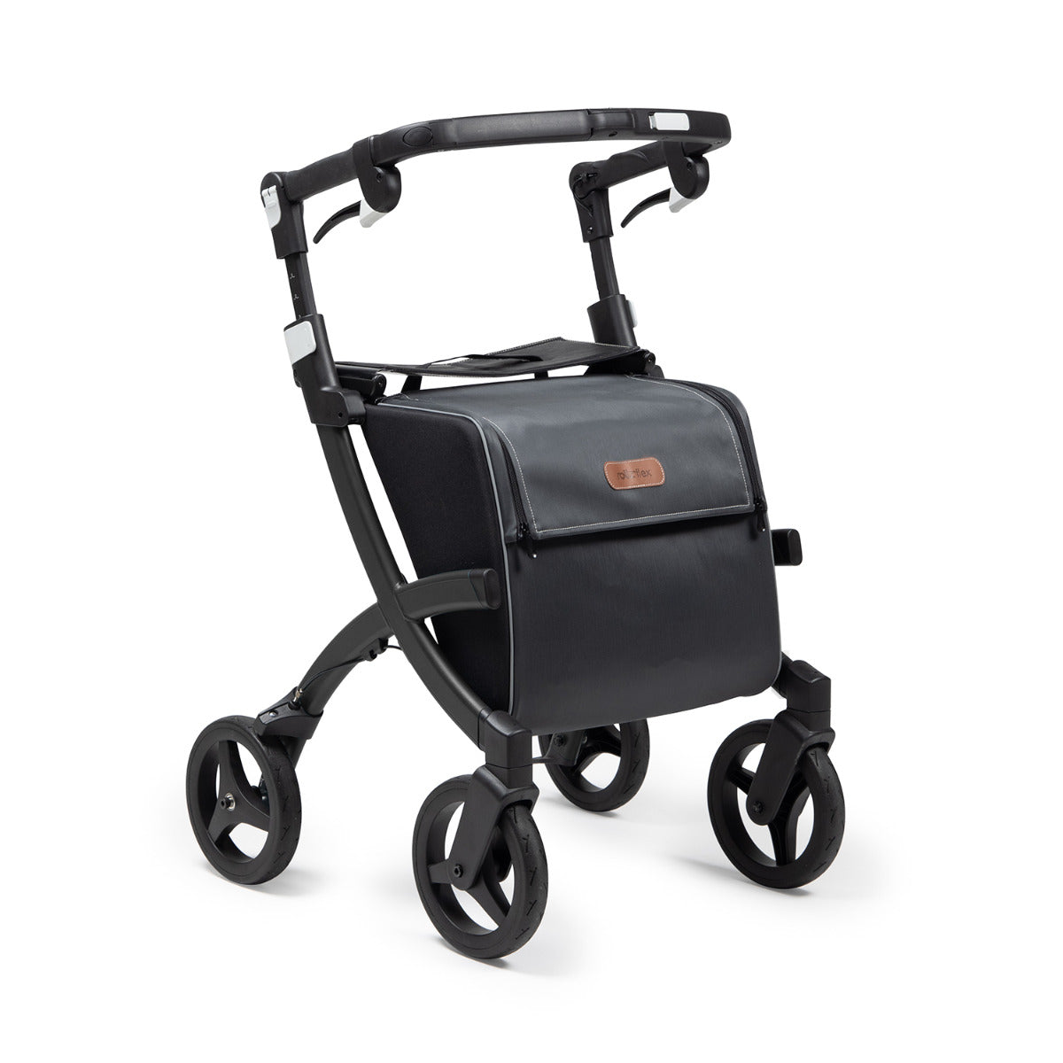 Rollz Flex 2 Lightweight folding rollator-Black