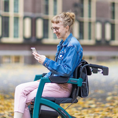 Rollz Motion Performance  all terrain 2 in 1 Rollator and Wheelchair