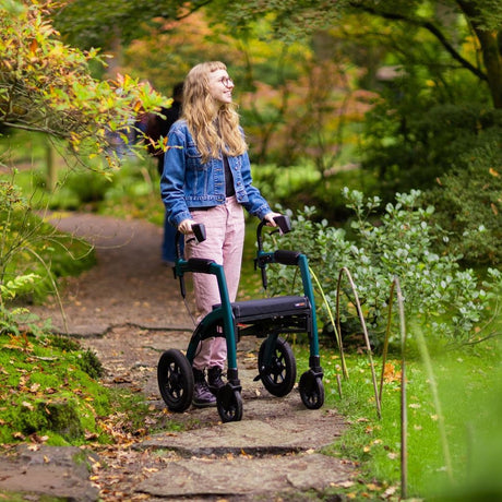 Rollz Motion Performance  all terrain 2 in 1 Rollator and Wheelchair