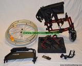 Roma 1500 Wheelchair Lightweight Self Propel  - Desassembled