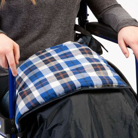 Waterproof Wheelchair Cozy with fleece lining