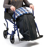 Waterproof Wheelchair Cozy with fleece lining