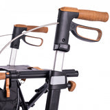 Saljol All Terrain off road Rollator lightweight wheeled walker with seat & bag