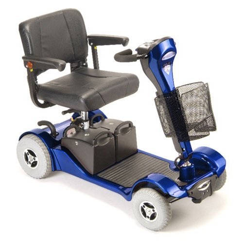 Sterling Sapphire 2 Portable Travel Mobility Scooter - Blue