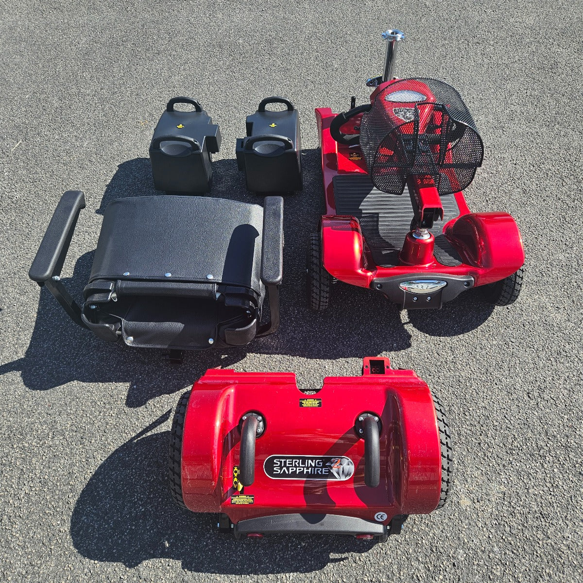 Sterling Sapphire 2 Portable Travel Mobility Scooter