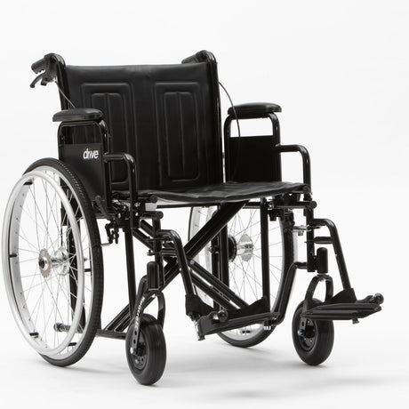 Heavy Duty Bariatric Sentra EC Self Propel Wheelchair-22"