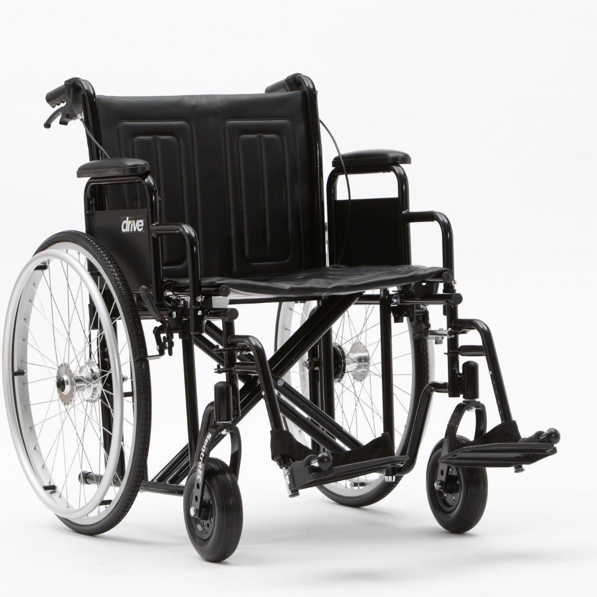 Heavy Duty Bariatric Sentra EC Self Propel Wheelchair-24"