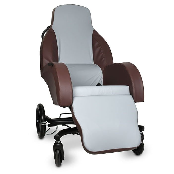 Selectis Shell Seat Rise and Tilt in space recliner chair transfer mobility - Outdoor use