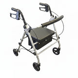 Lightweight rollator walker 4 wheel walking mobility frame 5 Colours - 6kg