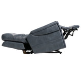 The Ultra 5 Motor High leg Lift Rise Recliner Chair with Heat and Massage-Large-Slate
