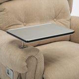 Stanbury dual motor riser recliner chair with table, USB and lamp - Table Top