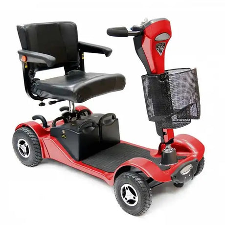Sterling Sapphire 2 Portable Travel Mobility Scooter-Red