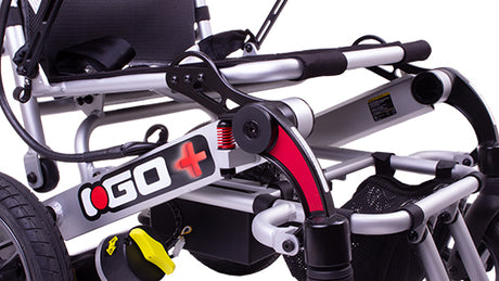 I-Go+ Powerchair suspension and high range - Mechanisms