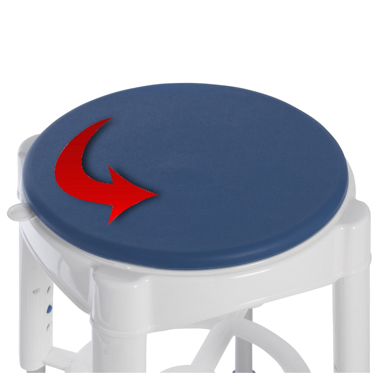 Deluxe swivel shower stool / bath seat