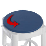 Deluxe swivel shower stool / bath seat
