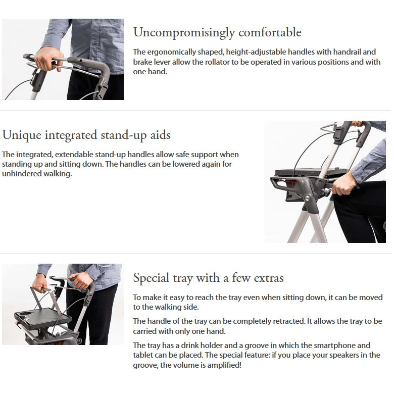 Topro Hestia Indoor trolley walker rollator - 7 Year Warranty