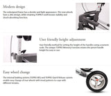 Topro Olympos ATR All terrain outdoor rollator with backrest - 7 Year Warranty