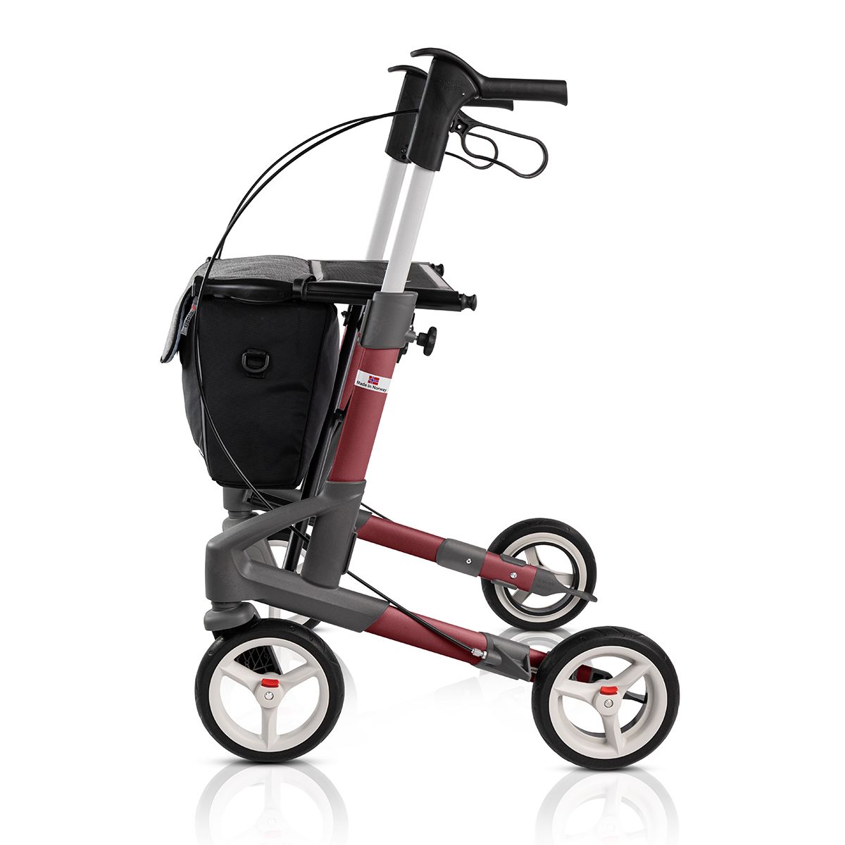 Topro Troja 5G Rollator walker with backrest and 7 Year Warranty