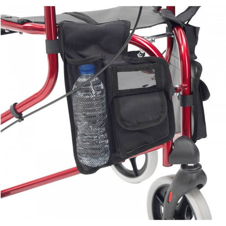 Folding Tri Walker With Seat and bag 