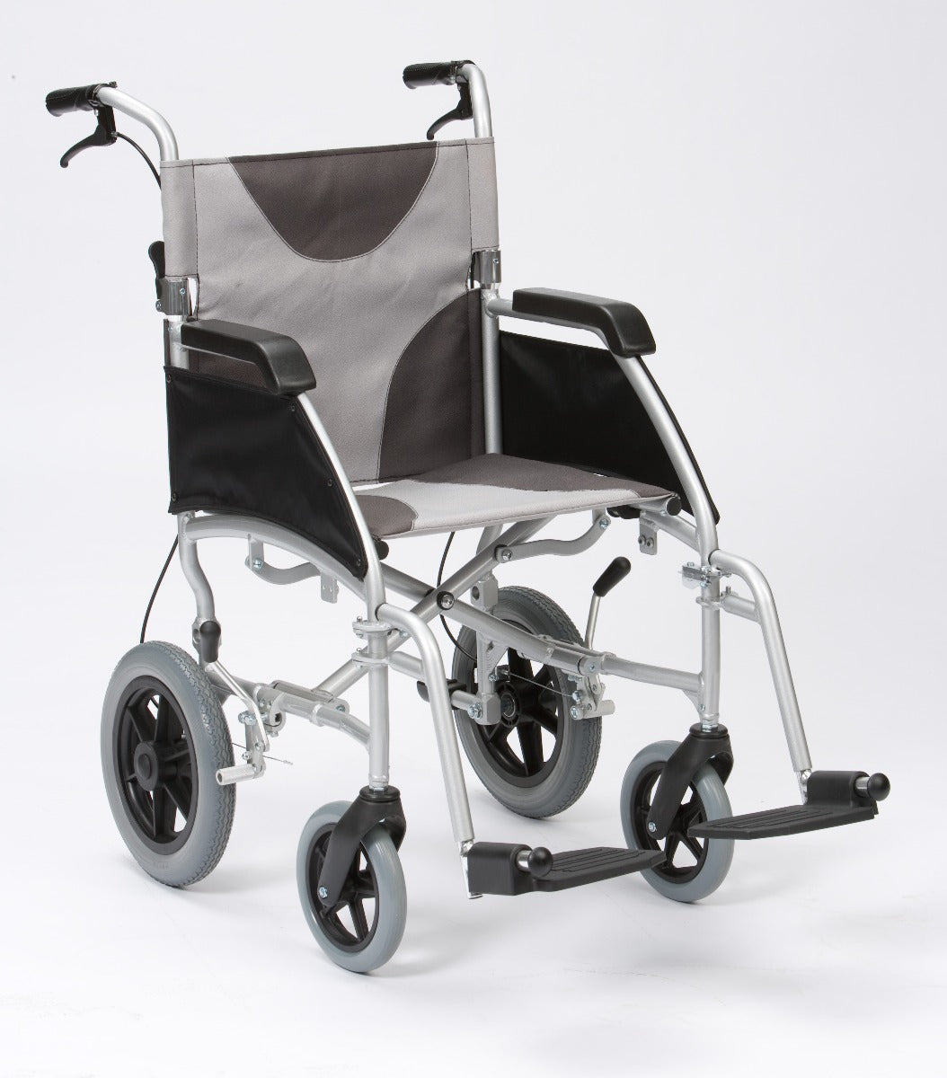 Ultra Lightweight 20" wide seat transit wheelchair LAWC012A