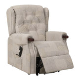 Waterproof Wheelchair Cozy with fleece lining - Footrest semi Extended