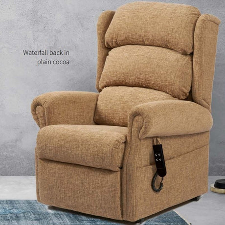British Made Express Dual Motor Tilt in Space rise recliner chair - 7 Sizes
