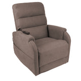 Pride Wendover dual motor Petite Riser recliner chair - Fabric-Latte 