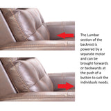 Westminster Riser Recliner with Powered Headrest and Lumbar - Ex Demo