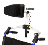 Adjustable Wheelchair headrest - Crash Tested