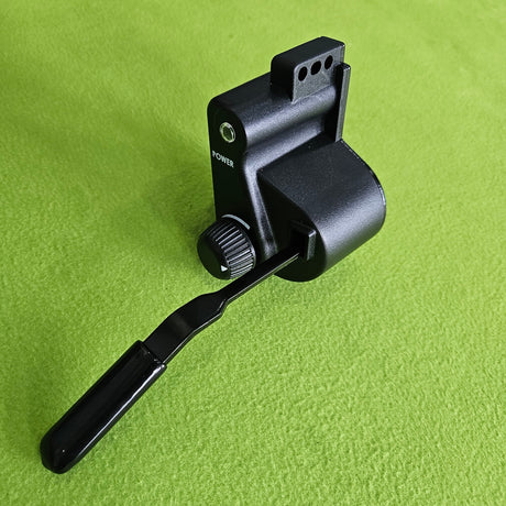 Replacement hand controller trigger lever for wheelchair powerpack or powerglide
