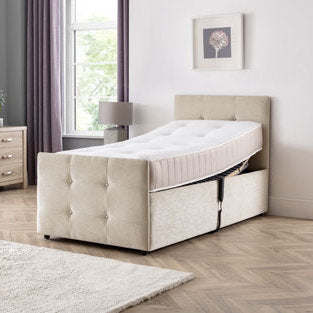 Wilsden Electric Adjustable Bed with High Low Vertical Lift