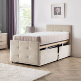 Wilsden Electric Adjustable Bed with High Low Vertical Lift