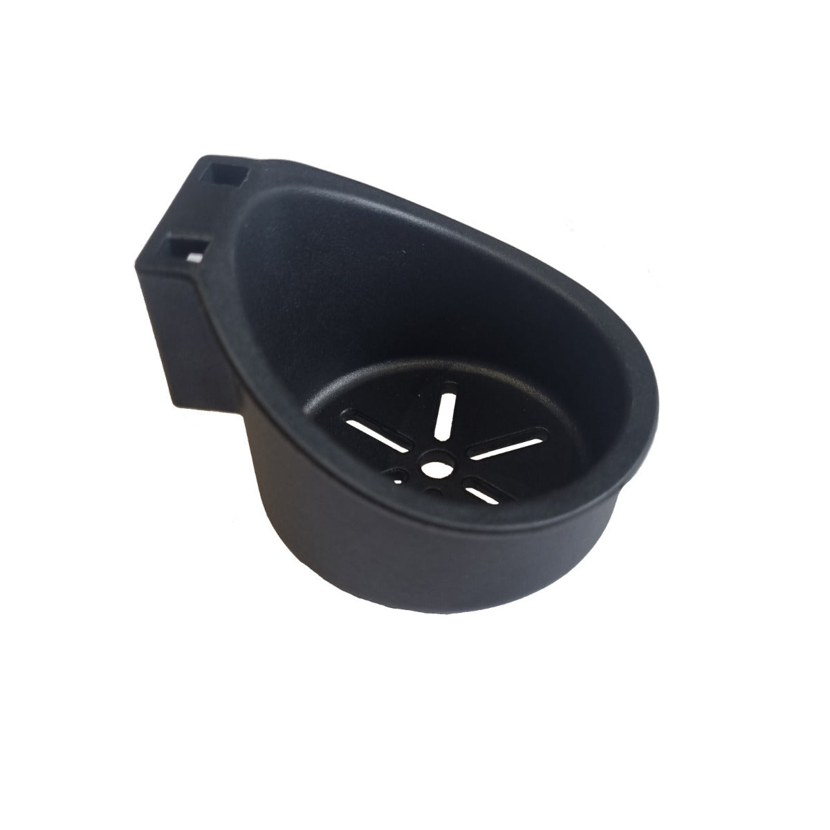 Walking stick holder lower mount cruise fold rollators