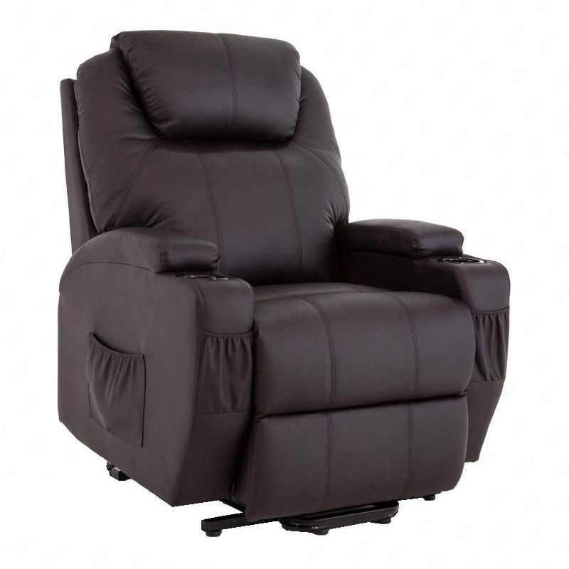 rise and recline Black choice of colours Cavendish electric riser and recliner chair with drink holders 