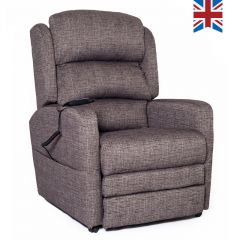 Charcoal Bracken Riser Recliner Chair with Dual Motors and USB Connectivity