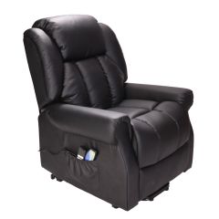 Hainworth Dual Motor Rise and Recliner Chair with Heat and Massage