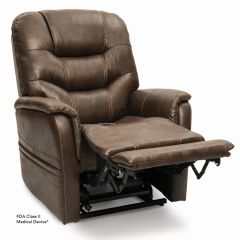 Pride Vivalift Elegance Power Lift Recliner Chair with powered head and lumbar - Walnut