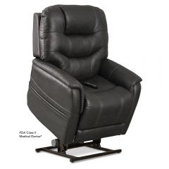 Pride Vivalift Elegance Power Lift Recliner Chair with powered head and lumbar - Steel
