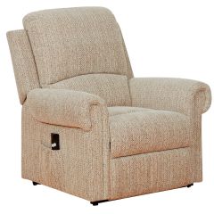 Tetbury Single Motor Electric Rise and Recliner Chair - 