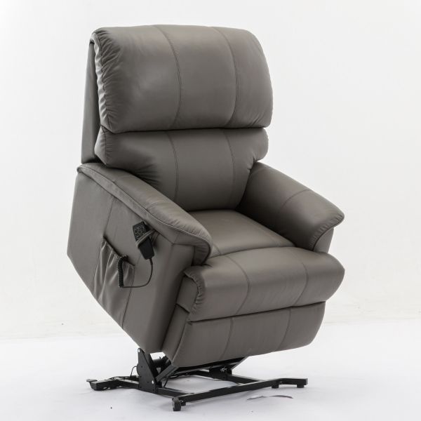 Canterbury Leather Dual Motor Riser Recliner Chair