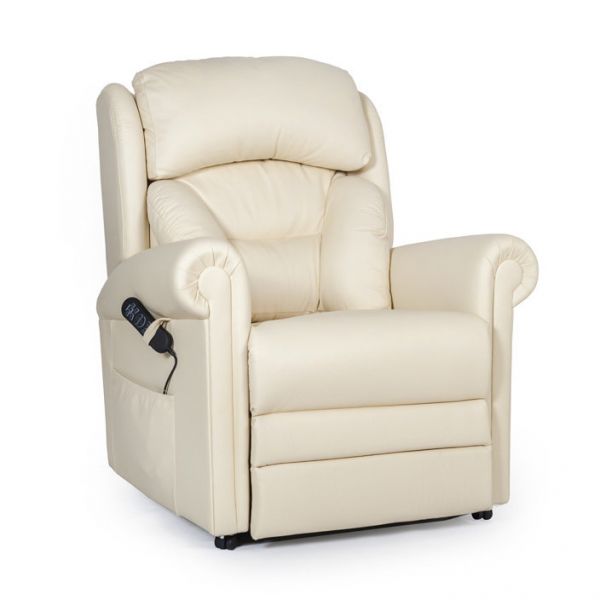 Cullingworth Lateral Backrest Cream Leather - Ex Demo