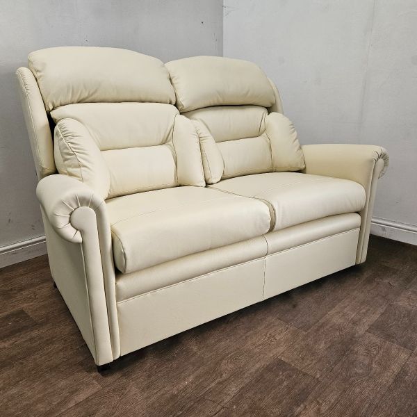 Cullingworth Leather Fixed  Sofa 2, 2.5 or 3 seater - Choice of Colours